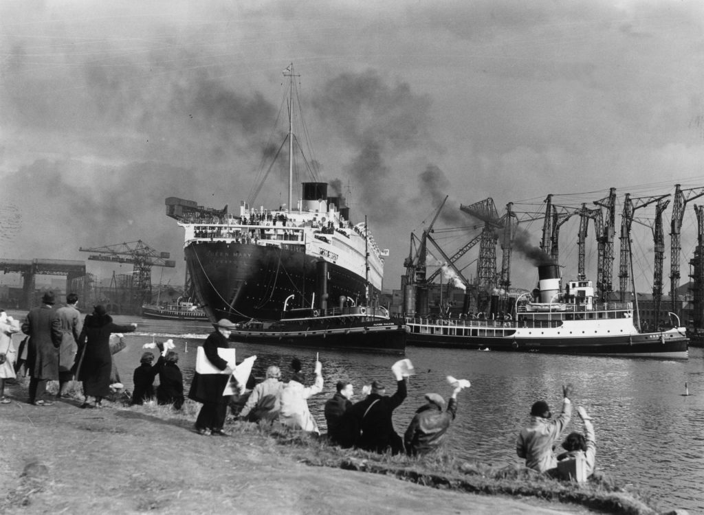 In pictures: Clydebuilt ocean liner Queen Mary, launched on this day in