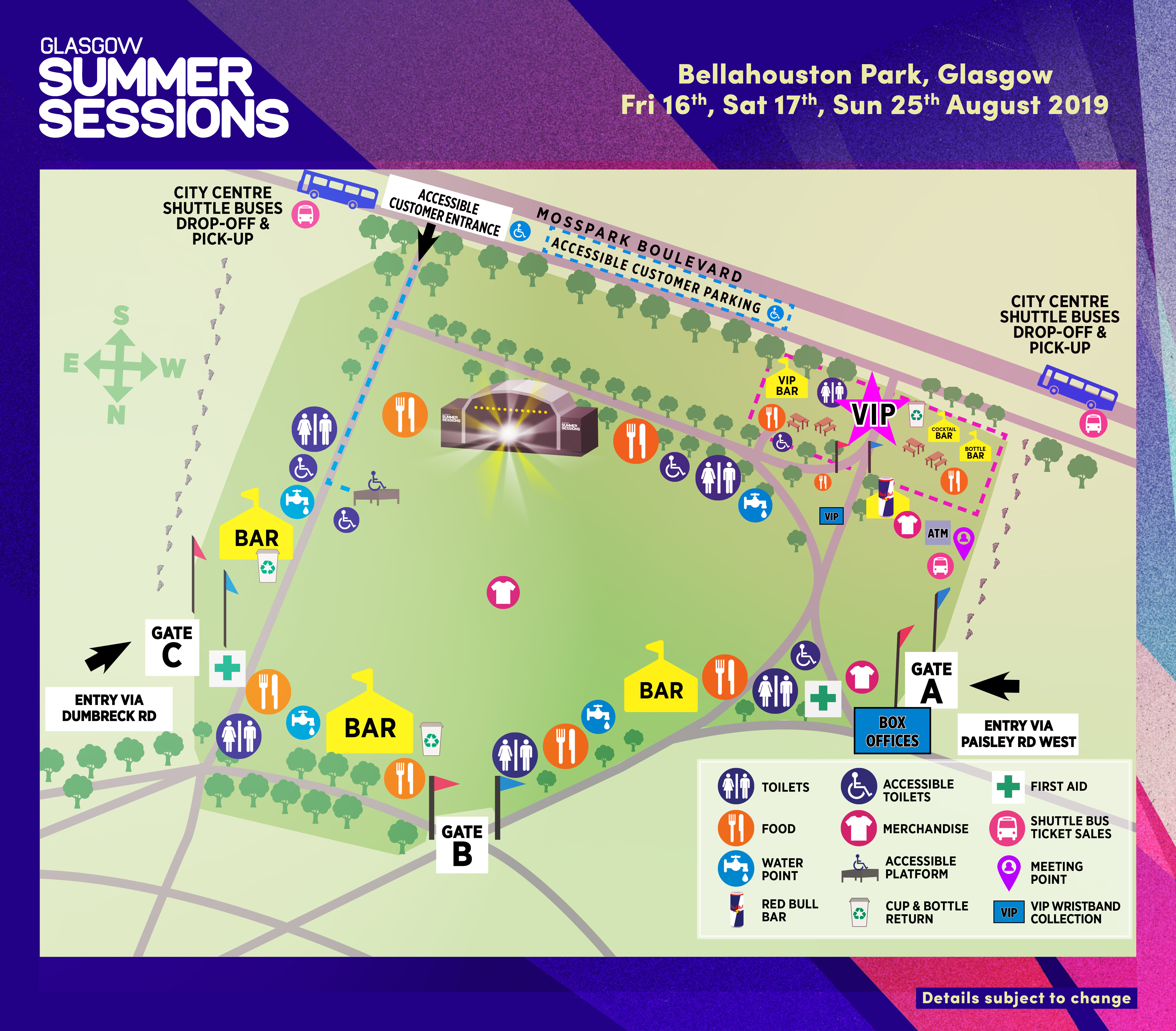 Sunshine Music Festival Seating Chart